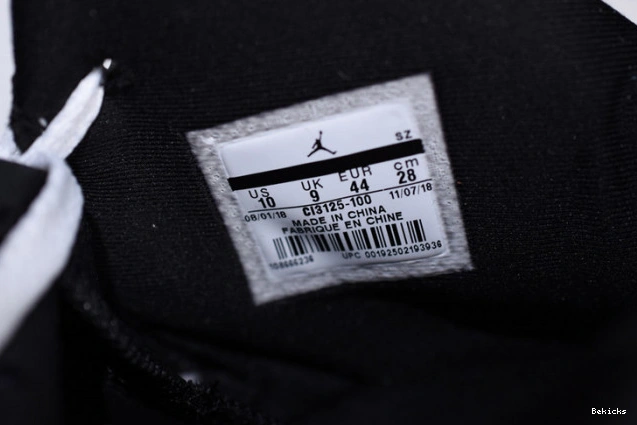 Reps BK grey flint air 6 ci3125-100 jordan 1124